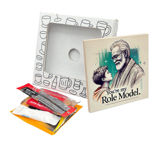 You're My Role Model Coaster Gift Pack for Father's Day
