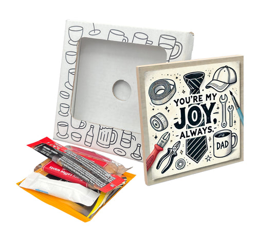 You're My Joy Coaster Gift Pack for Father's Day
