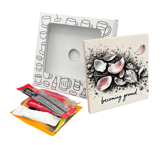 'Becoming Ground' Coaster Gift Pack for Teacher Appreciation